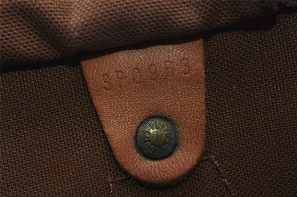 Authentic Louis Vuitton Monogram Speedy 30 Hand Boston Bag M41526 LV 4330I
