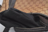 Authentic GUCCI GG Crystal Abbey Tote Bag PVC Leather 293578 Brown 4330K