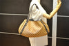 Authentic GUCCI GG Crystal Abbey Tote Bag PVC Leather 293578 Brown 4330K