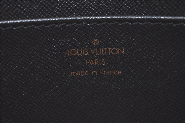 Authentic Louis Vuitton Epi Pochette Homme Clutch Hand Bag Black M52522 LV 4331I