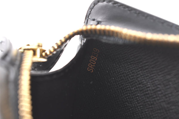 Authentic Louis Vuitton Epi Pochette Homme Clutch Hand Bag Black M52522 LV 4331I