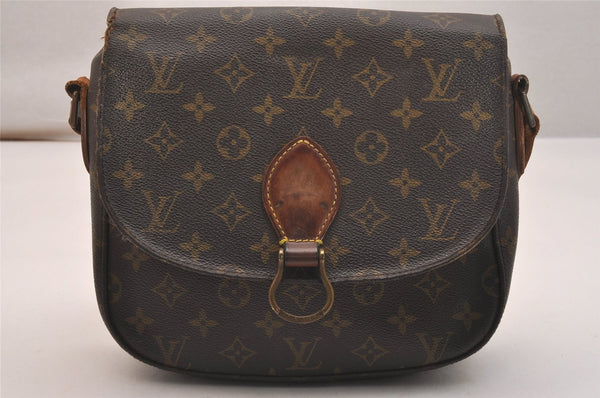 Authentic Louis Vuitton Monogram Saint Cloud GM M51242 Shoulder Cross Bag 4331J