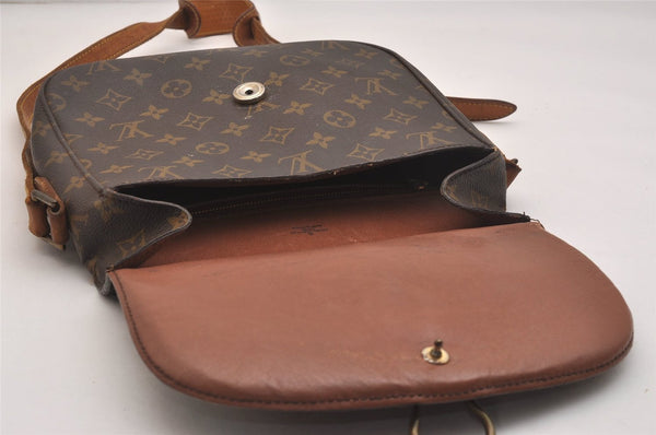 Authentic Louis Vuitton Monogram Saint Cloud GM M51242 Shoulder Cross Bag 4331J