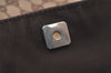 Authentic GUCCI Abbey Hand Tote Bag GG Canvas Leather 141472 Brown Junk 4332K