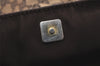 Authentic GUCCI Abbey Hand Tote Bag GG Canvas Leather 141472 Brown Junk 4332K