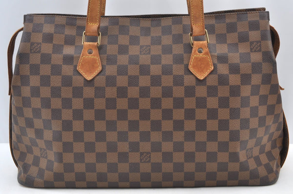 Authentic Louis Vuitton Damier Columbine 100 ANS Shoulder Bag N99037 LV 4333J