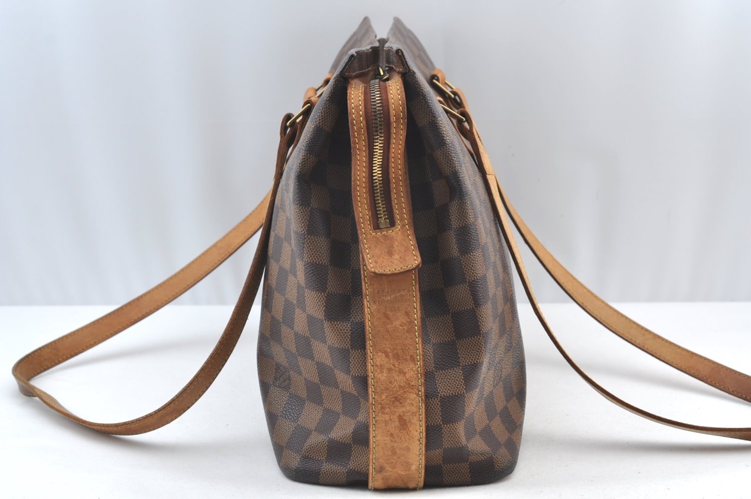 Authentic Louis Vuitton Damier Columbine 100 ANS Shoulder Bag N99037 LV 4333J