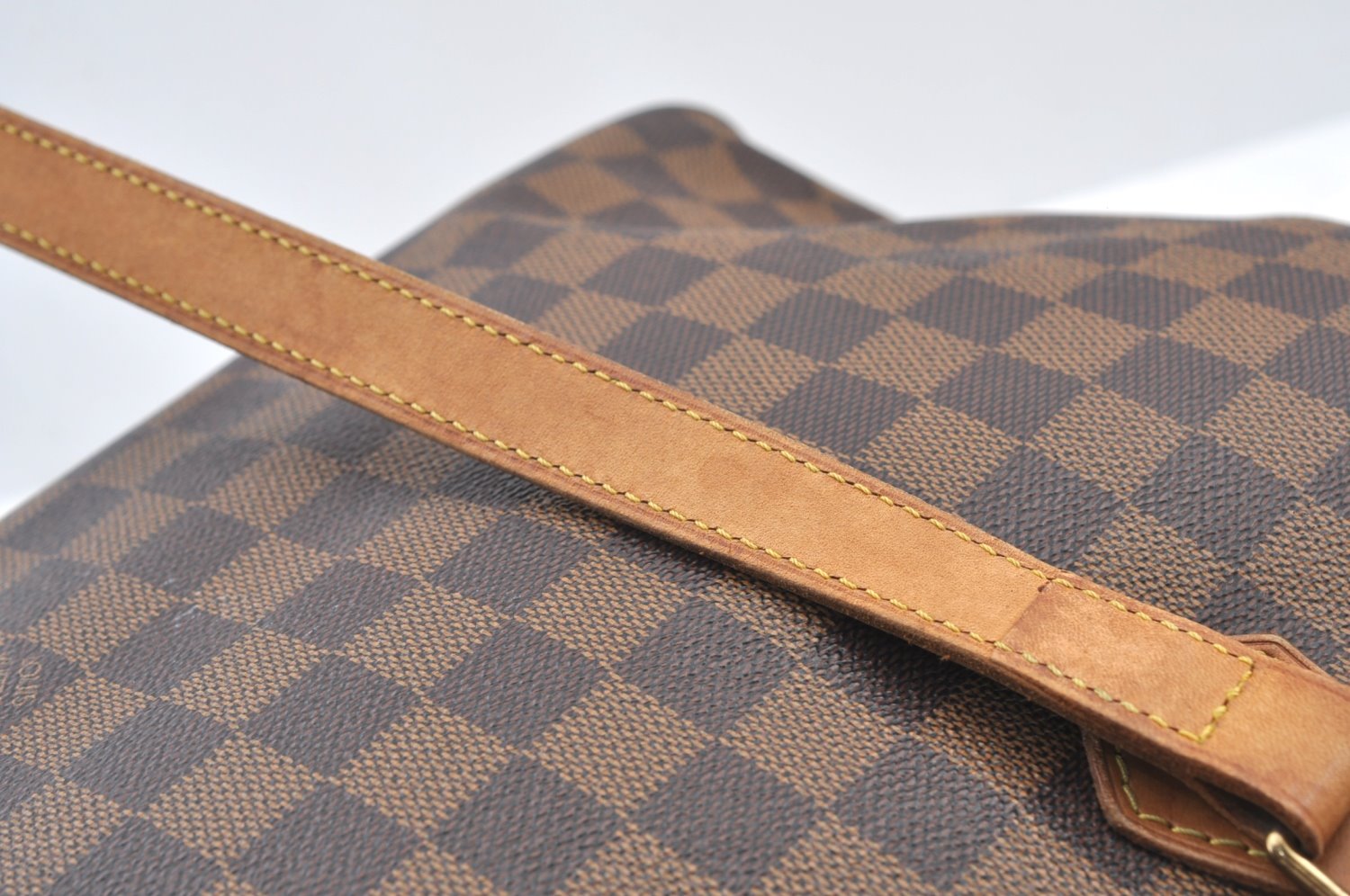 Authentic Louis Vuitton Damier Columbine 100 ANS Shoulder Bag N99037 LV 4333J