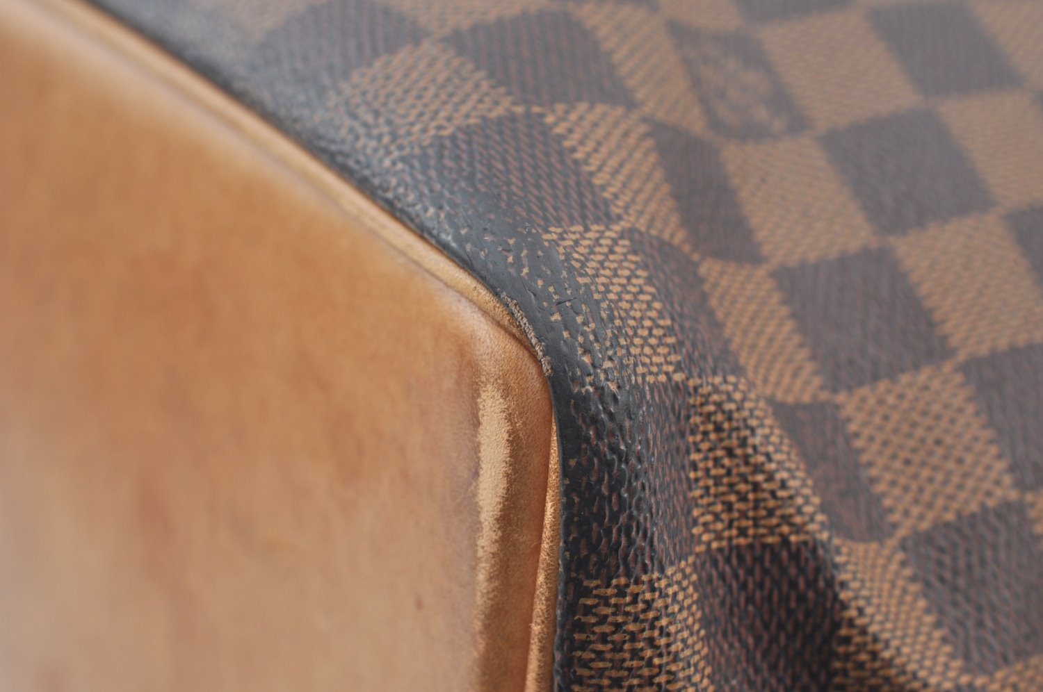 Authentic Louis Vuitton Damier Columbine 100 ANS Shoulder Bag N99037 LV 4333J