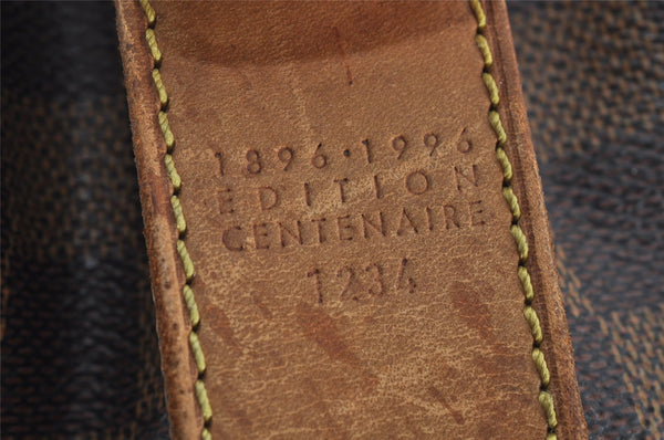 Authentic Louis Vuitton Damier Columbine 100 ANS Shoulder Bag N99037 LV 4333J