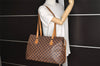 Authentic Louis Vuitton Damier Columbine 100 ANS Shoulder Bag N99037 LV 4333J