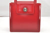 Authentic BVLGARI BVLGARI BVLGARI Leather 2way Shoulder Hand Bag Red 4333K