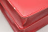 Authentic BVLGARI BVLGARI BVLGARI Leather 2way Shoulder Hand Bag Red 4333K