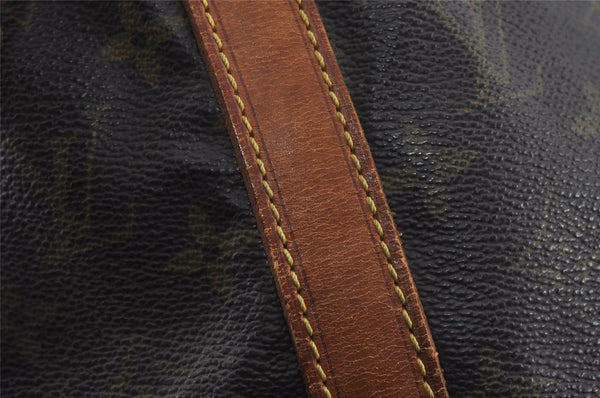 Authentic Louis Vuitton Monogram Noe Shoulder Drawstring Bag M42224 LV 4334I