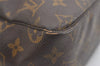 Auth Louis Vuitton Monogram Trousse Toilette 28 Clutch Hand Bag M47522 LV 4334J
