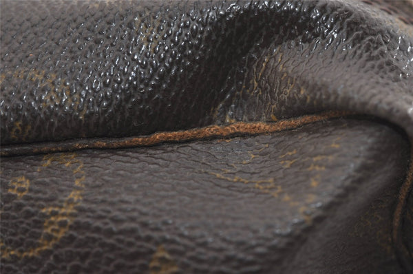 Auth Louis Vuitton Monogram Trousse Toilette 28 Clutch Hand Bag M47522 LV 4334J