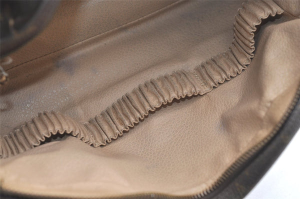 Auth Louis Vuitton Monogram Trousse Toilette 28 Clutch Hand Bag M47522 LV 4334J