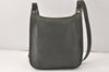 Authentic OLD COACH Vintage Shoulder Cross Bag Leather 9135 Khaki Green 4334K
