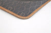 Authentic Christian Dior Honeycomb Clutch Hand Bag Purse PVC Leather Black 4335K