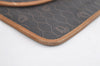 Authentic Christian Dior Honeycomb Clutch Hand Bag Purse PVC Leather Black 4335K