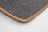 Authentic Christian Dior Honeycomb Clutch Hand Bag Purse PVC Leather Black 4335K