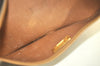Authentic Christian Dior Honeycomb Clutch Hand Bag Purse PVC Leather Black 4335K