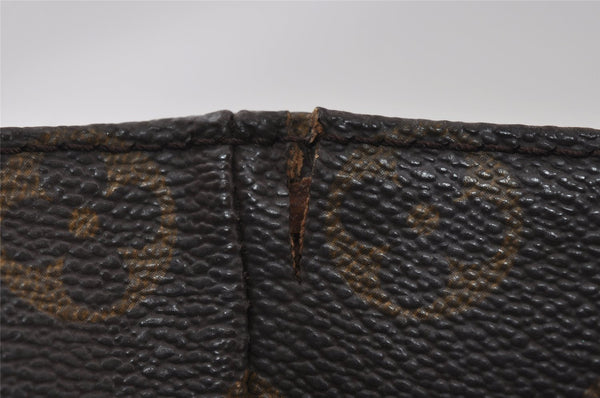 Authentic Louis Vuitton Monogram Sac Shopping PM Tote Bag M51108 LV Junk 4336I