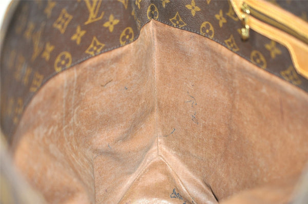 Authentic Louis Vuitton Monogram Sac Shopping PM Tote Bag M51108 LV Junk 4336I
