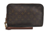 Authentic Louis Vuitton Monogram Orsay Clutch Hand Bag Purse M51790 LV 4336J