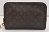 Authentic Louis Vuitton Monogram Orsay Clutch Hand Bag Purse M51790 LV 4336J