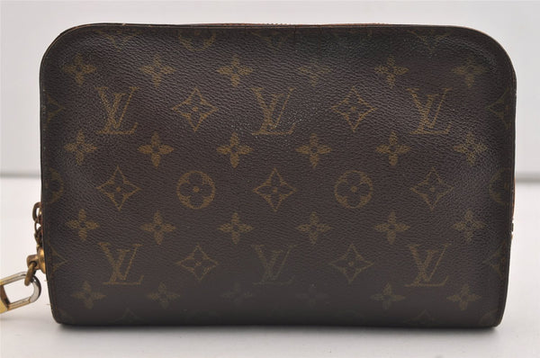Authentic Louis Vuitton Monogram Orsay Clutch Hand Bag Purse M51790 LV 4336J