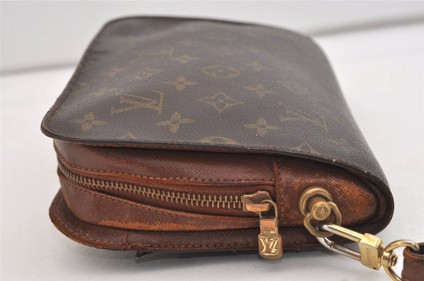 Authentic Louis Vuitton Monogram Orsay Clutch Hand Bag Purse M51790 LV 4336J