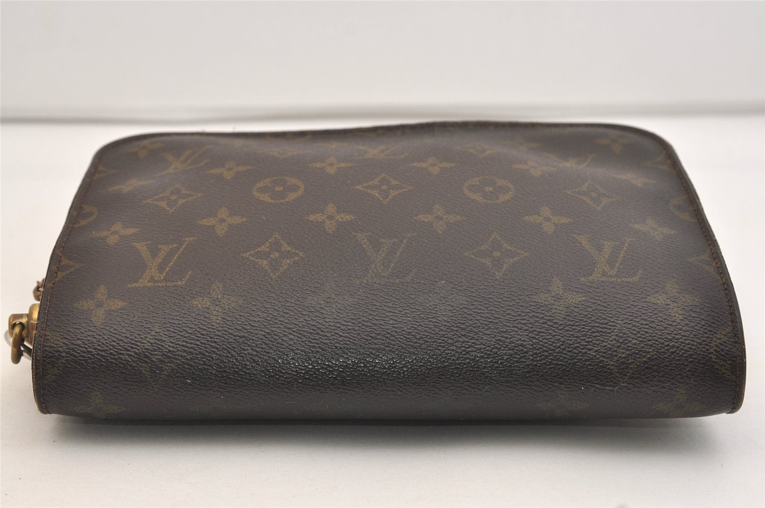 Authentic Louis Vuitton Monogram Orsay Clutch Hand Bag Purse M51790 LV 4336J