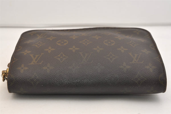 Authentic Louis Vuitton Monogram Orsay Clutch Hand Bag Purse M51790 LV 4336J