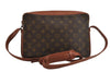 Authentic Louis Vuitton Monogram Sac Bandouliere 30 Shoulder Bag Old Model 4337J