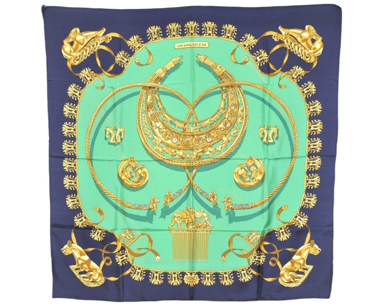 Authentic HERMES Carre 90 Scarf 