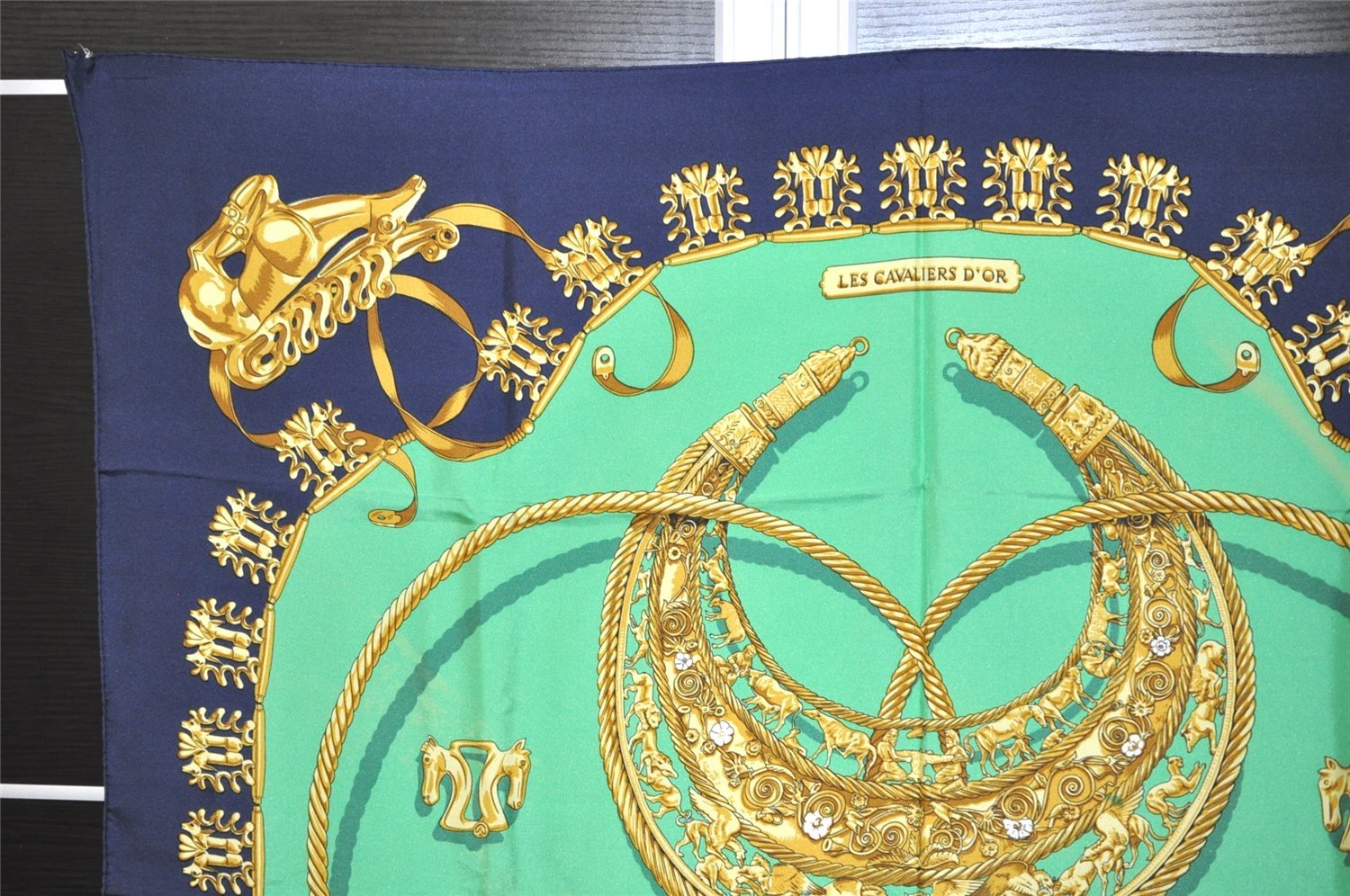 Authentic HERMES Carre 90 Scarf 