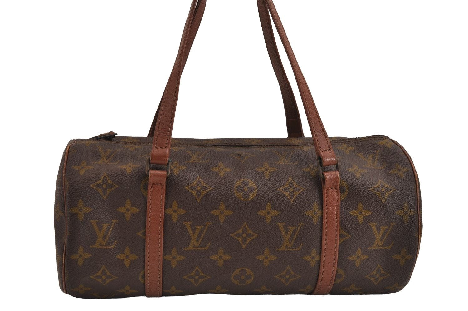 Authentic Louis Vuitton Monogram Papillon 30 Hand Bag Old Model LV 4338J