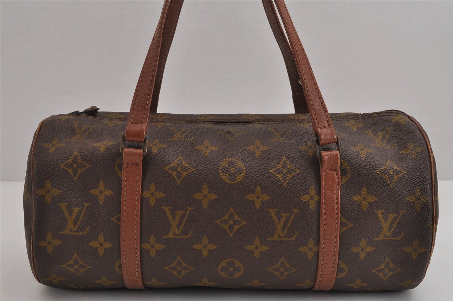 Authentic Louis Vuitton Monogram Papillon 30 Hand Bag Old Model LV 4338J