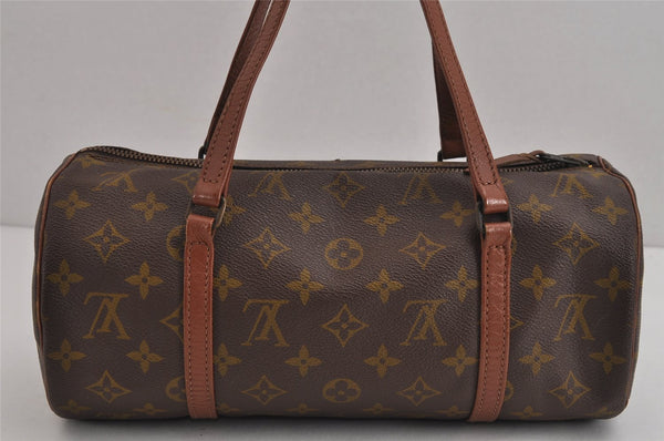 Authentic Louis Vuitton Monogram Papillon 30 Hand Bag Old Model LV 4338J