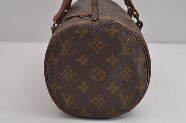 Authentic Louis Vuitton Monogram Papillon 30 Hand Bag Old Model LV 4338J