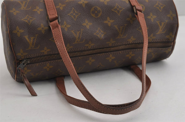 Authentic Louis Vuitton Monogram Papillon 30 Hand Bag Old Model LV 4338J