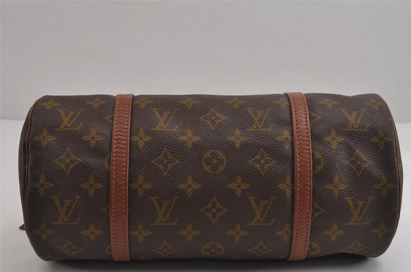 Authentic Louis Vuitton Monogram Papillon 30 Hand Bag Old Model LV 4338J