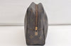 Auth Louis Vuitton Monogram Trousse Toilette 28 Clutch Hand Bag M47522 LV 4338K