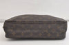 Auth Louis Vuitton Monogram Trousse Toilette 28 Clutch Hand Bag M47522 LV 4338K