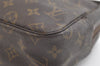 Auth Louis Vuitton Monogram Trousse Toilette 28 Clutch Hand Bag M47522 LV 4338K