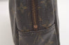 Auth Louis Vuitton Monogram Trousse Toilette 28 Clutch Hand Bag M47522 LV 4338K