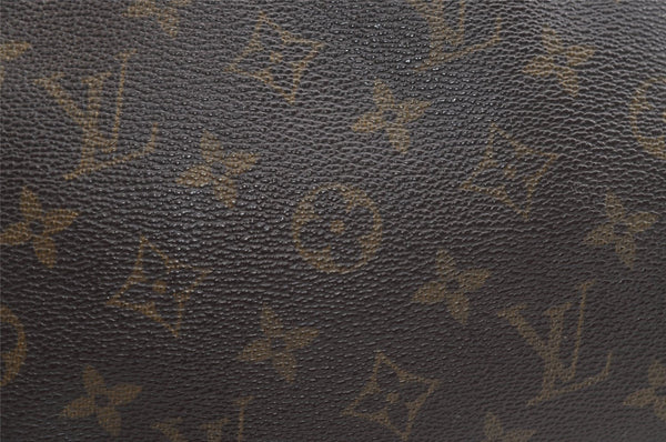 Auth Louis Vuitton Monogram Trousse Toilette 28 Clutch Hand Bag M47522 LV 4338K