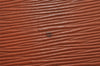 Authentic Louis Vuitton Epi Pochette Homme Clutch Bag Brown M52528 Junk 4339J