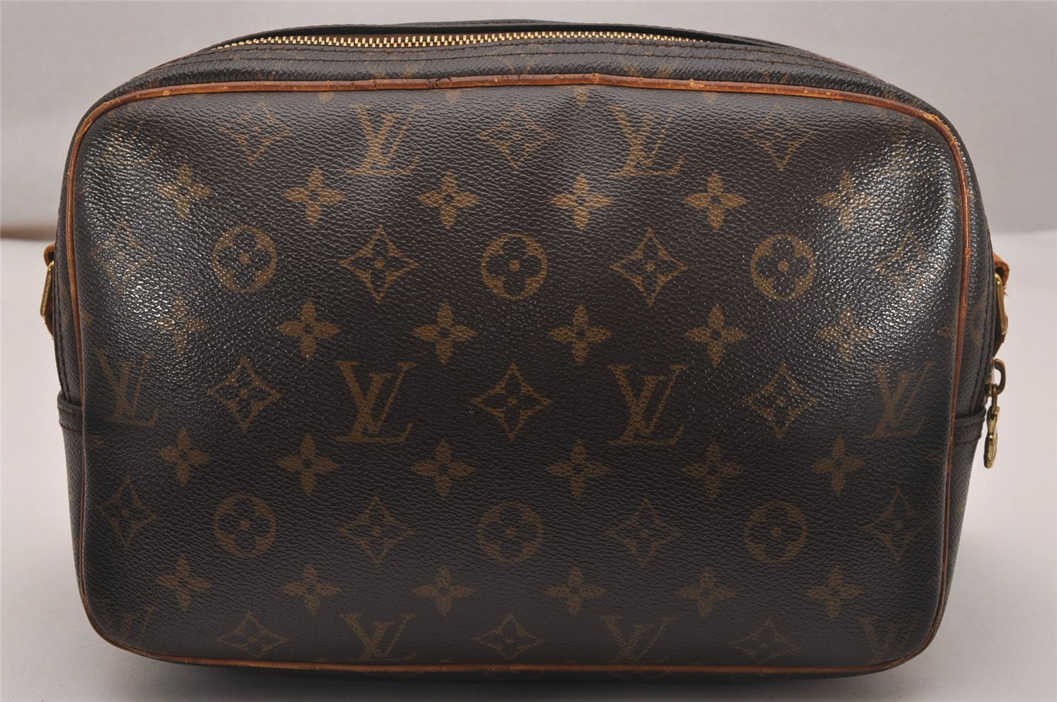 Authentic Louis Vuitton Monogram Reporter PM Shoulder Cross Bag M45254 LV 4340J